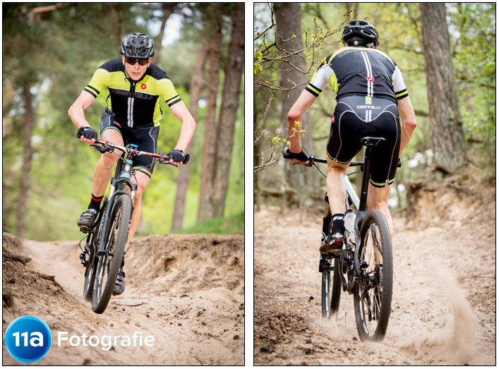 Mountainbiken in de Drunense Duinen - Sportfotografie Den Bosch