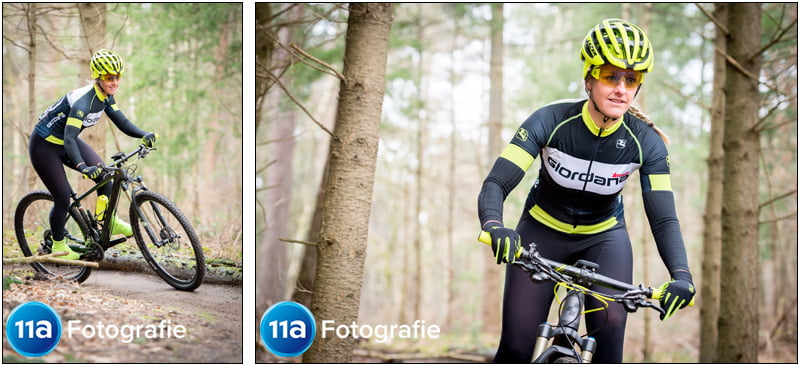 MTB foto van Michelle Zacht op het parcours van Dorst